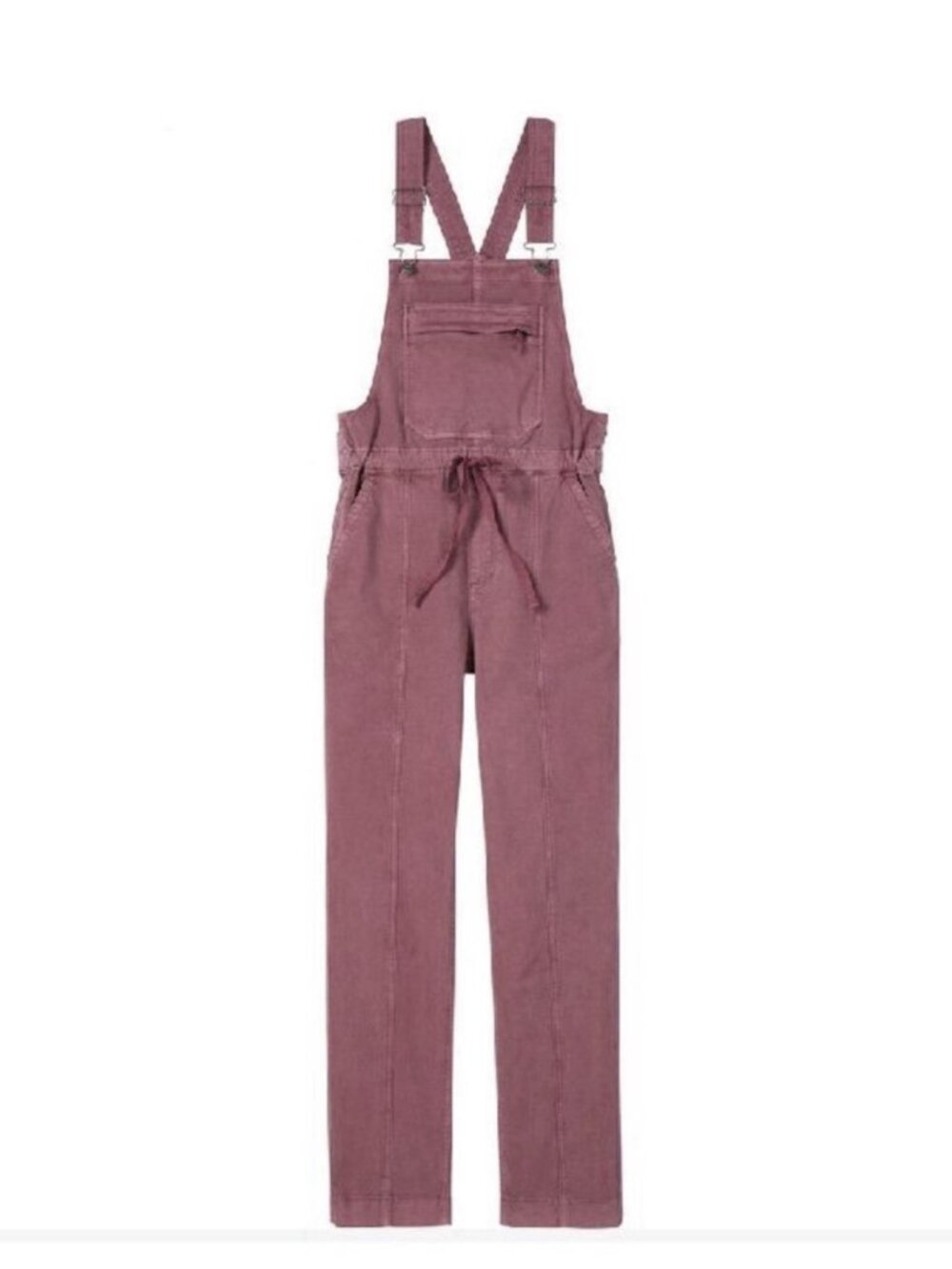 Duluth Trading Co. Women’s Shop Square Ripstop Overalls Size Medium Mauve Plum